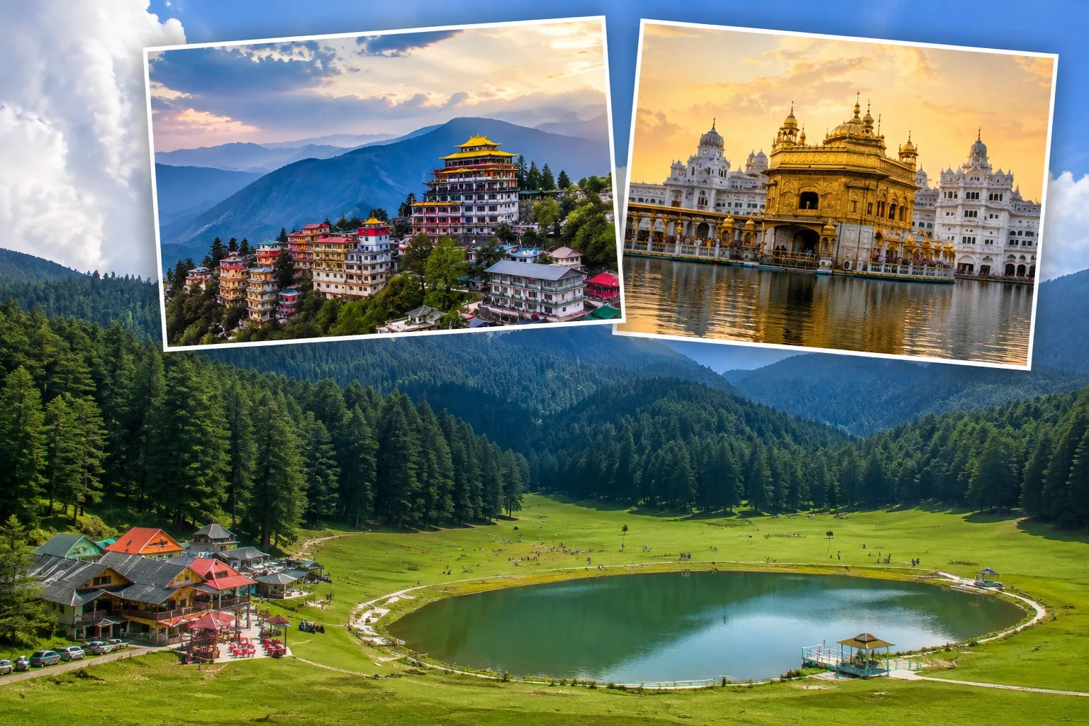 Dalhousie Dharamshala Amritsar